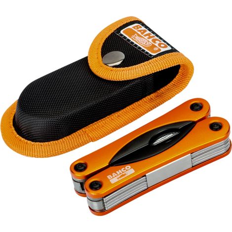 Bahco Multifunktionswerkzeug 18 in 1, Aluminium, 150 mm