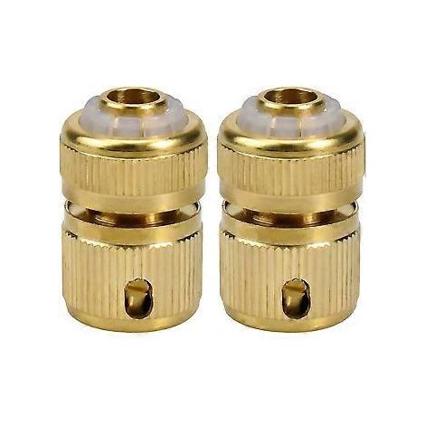 2-teiliges Schlauchanschluss-Schnellkupplungsset für 1/2"-Schlauchrohre