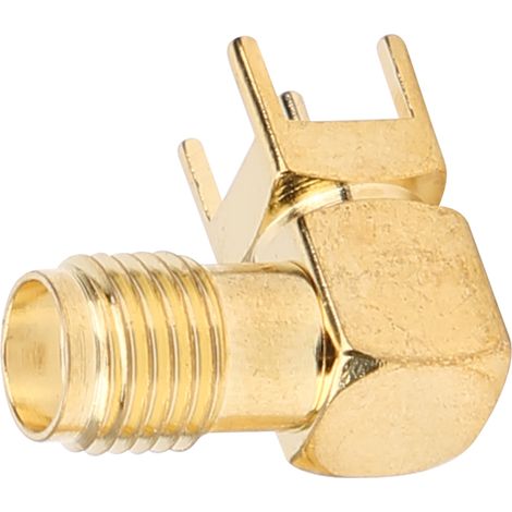 Connecteur RF SMA-KWE, semi-fileté, connecteur de module d'éclairage intelligent électronique pour véhicule à transmission de données sans fil DTU. (1/5)
