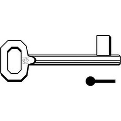 5PZ CHIAVI PATENT PASSEPARTOUT BONAITI, ISEO, MP 5012 - 5012