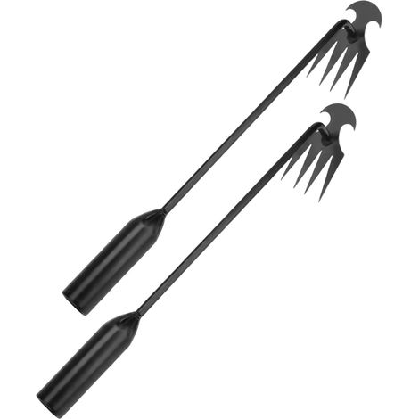 Houe à main, 50 cm, double fonction, poignée confortable, pour le désherbage, la culture, la plantation et la préparation du sol.-AquaForge (1/5)