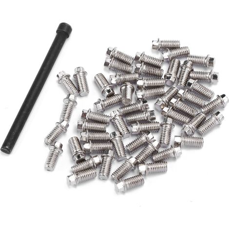 50 Vis M3 en Acier Inoxydable pour Roues de Voiture RC 1/10 - Lot de 50 Pièces (1/5)