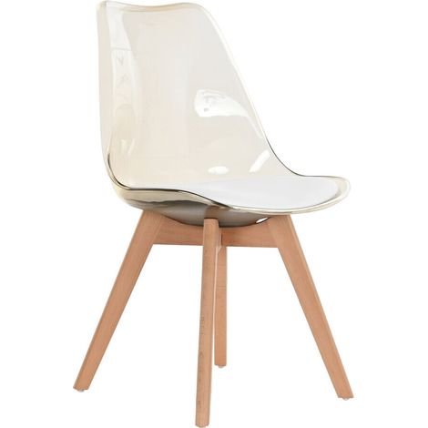 Silla Pvc Abedul 54X47X81 Crema MB194133 (1/5)