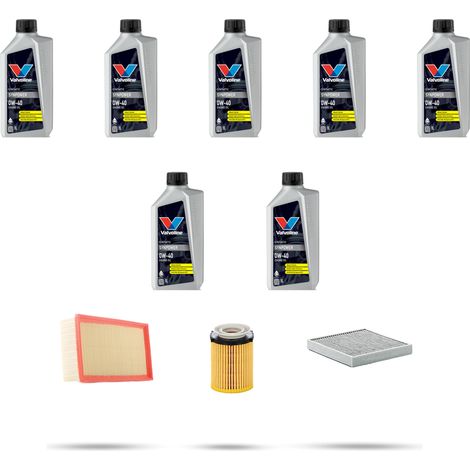 Kit tagliando 3 FILTRI e 7L OLIO compatibile con Mercedes Classe SLC (R172) 300 180kw Dal 2016 (1/5)