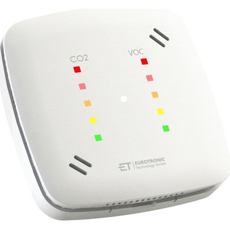 Eurotronic Luftgütesensor netzbetrieben detektiert Kohlendioxid (1/4)