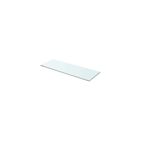 Pannello in vetro trasparente 70x25 cm - Crezuo