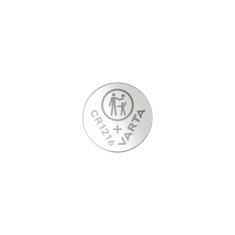 Pila Varta lithium cr1216 3v blíster 1 unid ø12.5x1.6mm