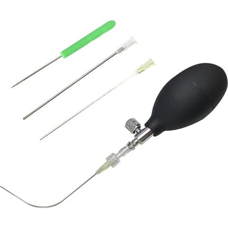 Outil pour Vider les Œufs - Pompe à Trou et Perceuse de Pâques Kit Décoration