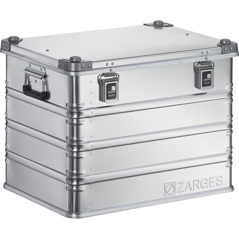 ZARGES, Caisse de transport en aluminium, capacité 116 l, L x