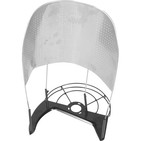 Bouclier en Acier Inoxydable Argenté Protection de Sécurité et Haute Efficacité de Récolte pour Moissonneuse de Riz et Blé pour Agriculture (1/5)