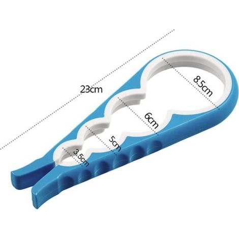 4 sur outil d’ouvre bouteille 1 en permanence plastique citrouille ouvre-bouteille dose bouchon à vis couleur aléatoire (1/4)