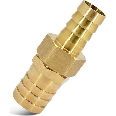 Raccord de tuyau 1" vers 3/4" - Raccord de tuyau pour réducteur - Réduction de tuyau de 1" à 3/4" - Raccords pour raccord de tuyau en laiton (25 mm - 19 mm) (1/5)