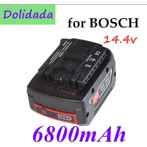 Ersatz für Bosch 14,4V 6800Ah BAT609G BAT622 BAT61 8G Lithium-Ionen-Elektrowerkzeuge