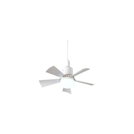 Ventilateur de plafond silencieux avec télécommande – 5 pales – 3 vitesses – E26 – 3000K à 6500K – Installation facile sur douille (1/4)