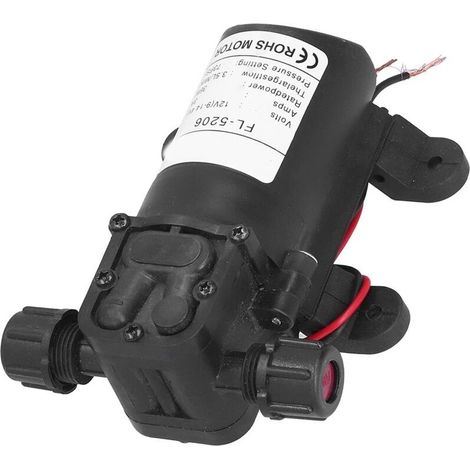 Pompe à diaphragme 12V 36W Double filetage Mini pompe à eau haute pression DC pour pulvérisateur agricole (1/4)