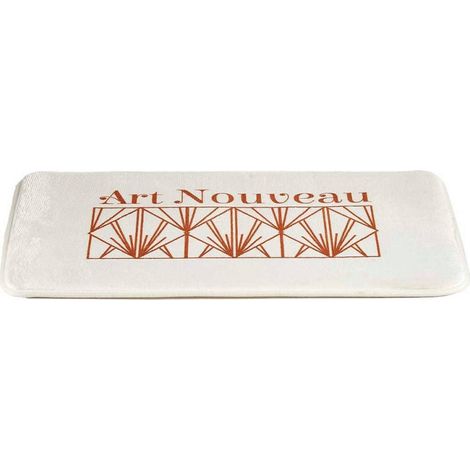 Tapis de salle de bain Art déco 60x40 cm (1/2)