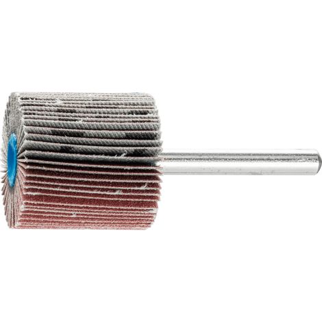 PFERD TOOLS Korund Fächerschleifer F Ø 30x30mm Schaft-Ø 6 mm A240 für Feinschliff und Finish 10 Stk (1/4)
