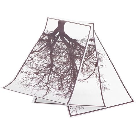 Autocollants Muralux Arbre Gris Style Nordique - Décoration Murale Moderne pour Intérieur