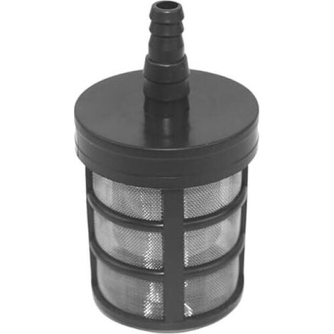 (4,6 × 4,6 × 6,3 cm) Filtro de sedimentos para jardín, filtro para manguera de succión de agua, filtro para bomba de agua, filtro para manguera autocebante, filtro para succión de bomba de agua (1/4)
