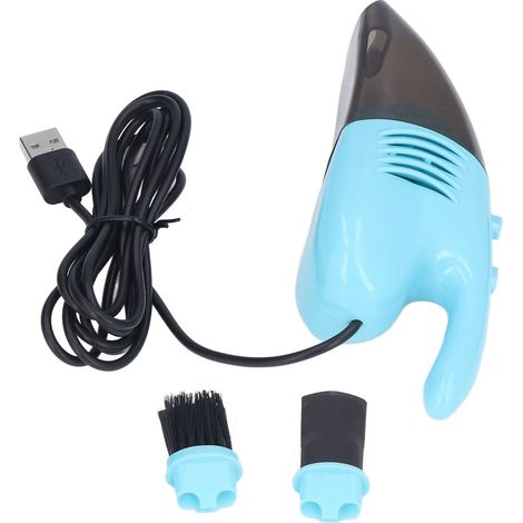 Aspirateur clavier USB portable, puissance d'aspiration élevée, mini aspirateur multifonction, nettoyage rapide et économe en énergie