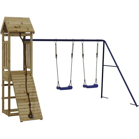 Outdoor Playset Impregnated Wood Pine vidaXL (1/5)