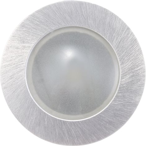 Irovami Luminaire LED rond en acier inoxydable, éclairage LED pour armoire LSD-3LED, éclairage pour hotte aspirante (1/5)
