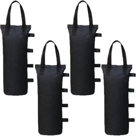 Sac De Sable - Polyester 600D - 13 x 50 cm - Pour Tonnelles Parasols Auvents Extérieur - Lot De 4 (1/5)