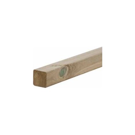 20 Pali quadrati in legno conifera impregnati mm 45 x mm 45 x mm 1500