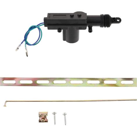 1 Actionneur De Serrure De Porte, Moteur 12V, Câble 2 Fils, Pour Système Verrouillage Centralisé Voiture (1/5)