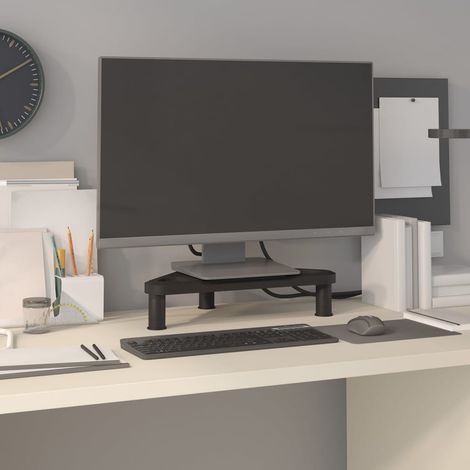 Soporte de esquina para monitor negro 49x28x10,5 cm vidaXL (1/5)