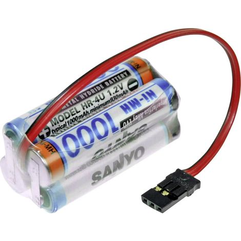 [NEUWERTIG] B-Ware Panasonic Akkupack Batterie Micro Aaa Würfel F2x2 Graupner Kabel Stecker Ni Mh