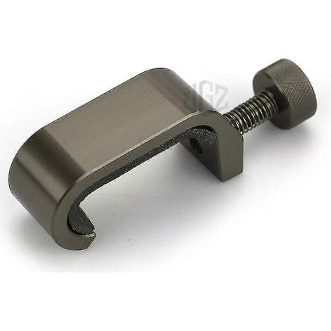 Verstellbarer Gepäckträger mit CNC-gefräster Haken- und Häkelverstärkung für Vespa GTS 250, 300, Sprint, Primavera 150, LXV, LX 50 und S125 – Dunkelchampagner