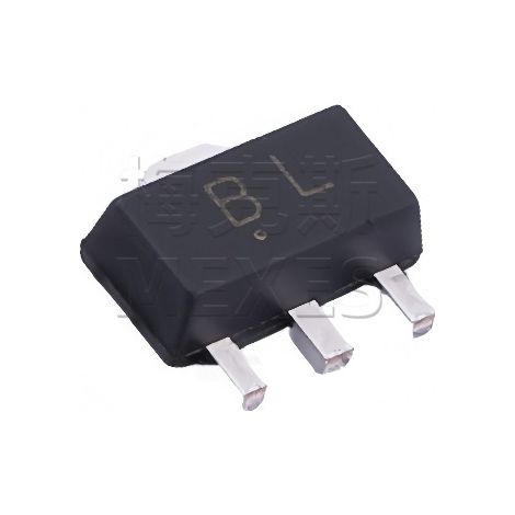 Changdian BCX56-16 Oberflächenmontagetransistor, SOT-89-3 Transistorchip 1A 80V, elektronische Bauteile, 5 Stück geliefert.