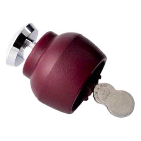 Svanera Tappa & Versa dosatore nylon e acciaio bordeaux (1/2)