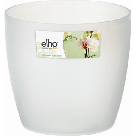 elho Übertopf Blumentopf Pflanztopf Brussels Orchidee 16 cm transparent
