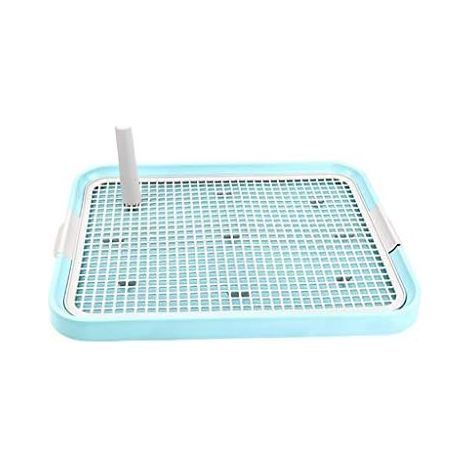 Toilette Pour Animaux - Litière Sanitaire Fixe En Plastique Antibactérien - Pour Chiens Chats Et Chiots - 60 x 45 x 15 cm - 1 Pièce