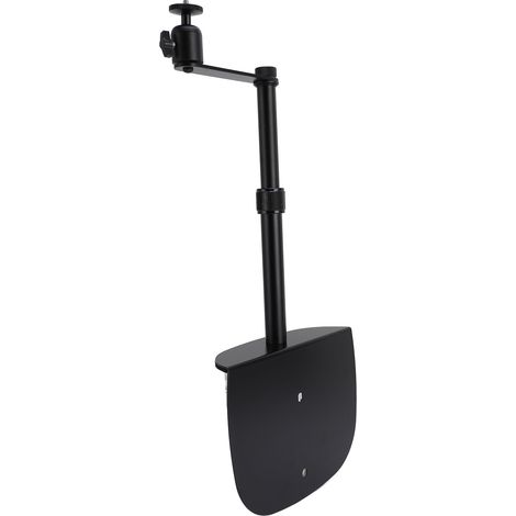 Support projecteur lit canapé filetage 1/4 pouce rotation 360° inclinaison 90° hauteur réglable 20-30 cm universel sans perçage base stable 3 kg aluminium (1/5)
