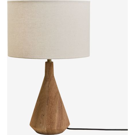 SKLUM Alabama Tischlampe aus Mangoholz              Mango-Holz                     