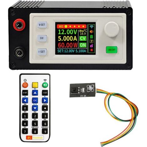 Kit D'Alimentation Régulée CC SK120S IR Convertisseur Abaisseur CC Alimentation Régulée Réglable Module de Charge Solaire 7A 120W (1/4)