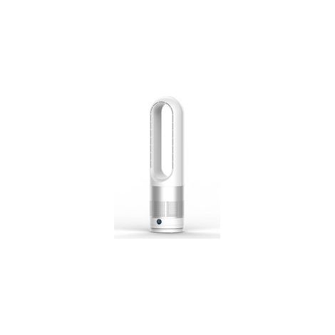 Ventilateur tour sans pales ZVD, 18 pouces, refroidissement et chauffage, 8 vitesses de vent, minuterie 8 heures, rotation cyclique à 80°, affichage LED, pour chambres familiales et bureaux (1/4)