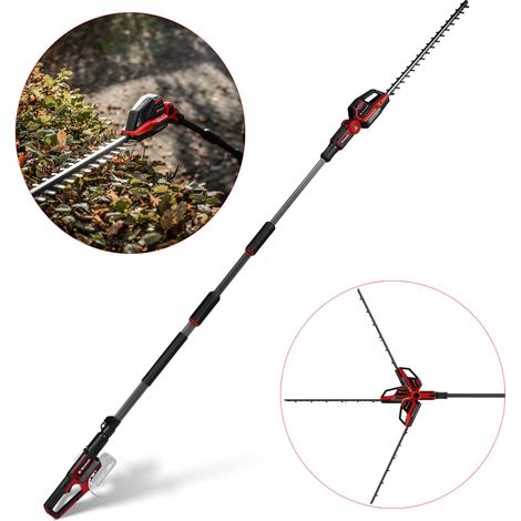 Einhell Professional 18v Telescopic Pole Hedge Trimmer 50cm GP-HH 18/50 Li T BL