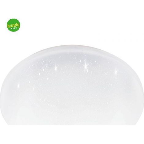 Plafoniera LED Eglo Pogliola Ø31 cm CCT cielo stellato