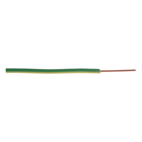 Câble pour environnement difficile RS PRO, +85°C max, PVC Vert/Jaune, 100m ( Prix pour Bobine de 100 Mètres )