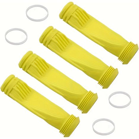 Ensemble de 4 membranes de piscine avec anneaux, compatible avec le robot nettoyeur de piscine Zodiac Baracuda. (1/5)