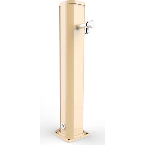 Fontana Lavapiedi da Giardino con Rubinetto Temporizzato Arkema Jolly Champagne Bronze (1/5)