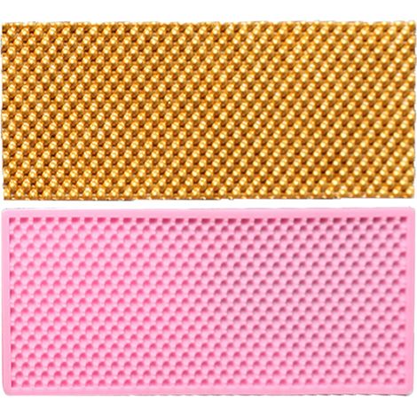 Silikon-Kuchenform mit körniger Textur, DIY-Backform, Schokoladenherstellungswerkzeug (1/5)