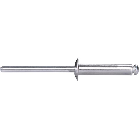 EXTOL PREMIUM Aluminium-Blindnieten, 500 Stück, O 4,0 x 19 mm Flachkopf 8813858 (1/3)