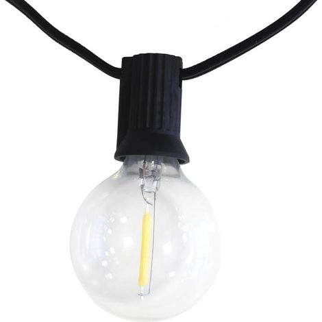 Guirnalda de exterior LED solar IP44 4W 600Lm 4000K (1/4)