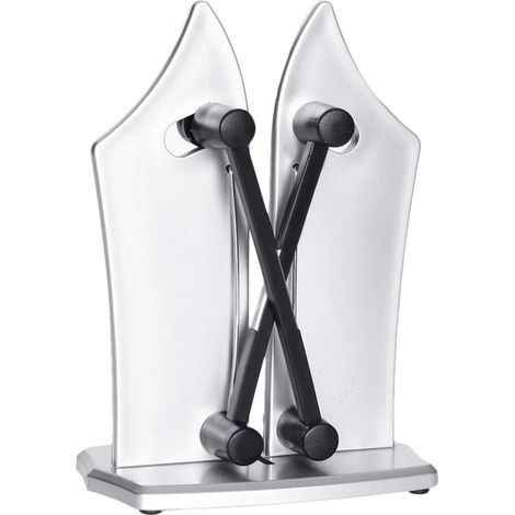 Afilador de cuchillos, afilador manual de acero para múltiples hojas, apto para todo tipo de cuchillos. (1/4)