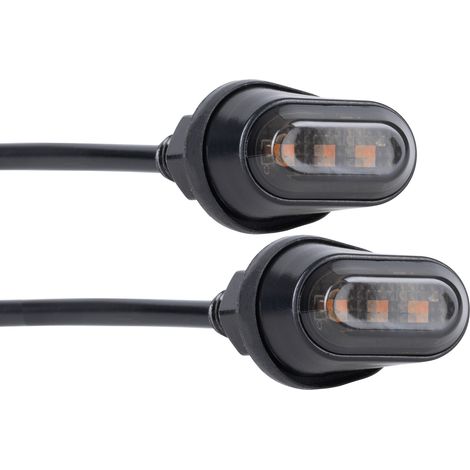 Intermitentes LED Oxford DARKEYE MICRO CE (2 unidades) para motocicleta, quad y ATV (1/2)